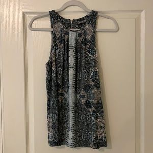 Tart snakeskin tank top size small